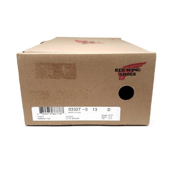 Red Wing Weekender Leather Chukka Boots Mens 13 - Picture 10 of 10